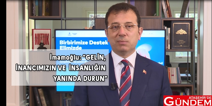 İMAMOĞLU’NDAN SOYLU’YA TEPKİ, ERDOĞAN’A ÇAĞRI İMAMOĞLU’NDAN SOYLU’YA TEPKİ, ERDOĞAN’A ÇAĞRI